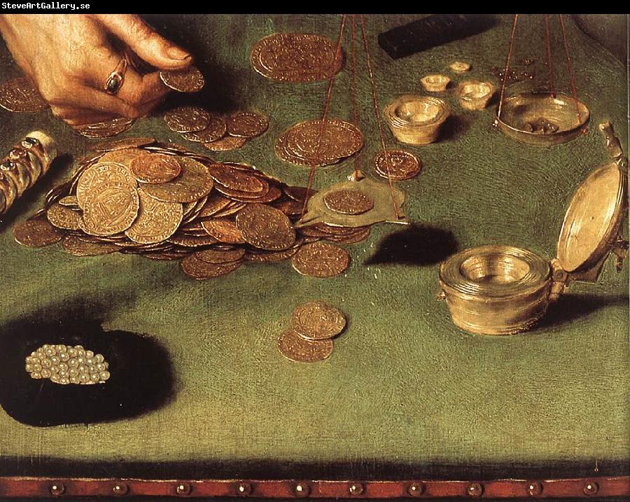 MASSYS, Quentin The Moneylender and his Wife (detail) sg